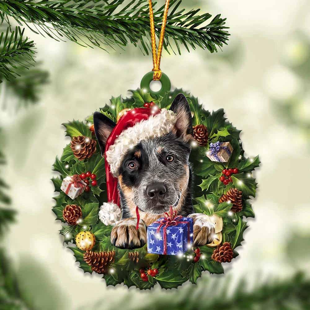 Heeler And Christmas Gift For Her Gift For Him Gift For Heeler Lover Ornament, Christmas Gift,Christmas Decoration