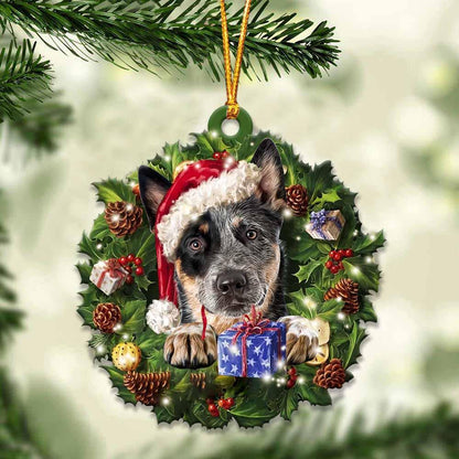 Heeler And Christmas Gift For Her Gift For Him Gift For Heeler Lover Ornament, Christmas Gift,Christmas Decoration