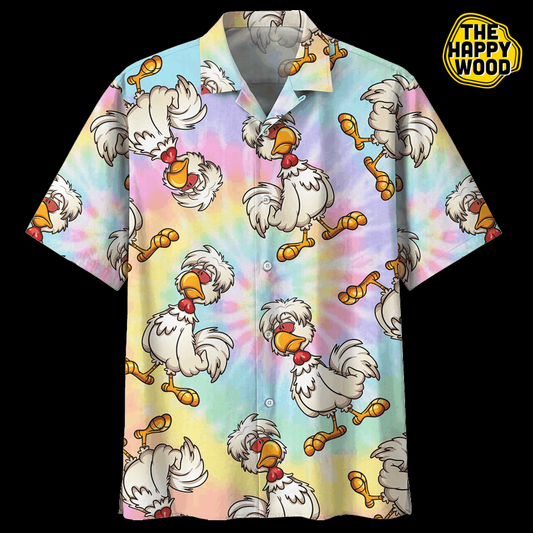 Chicken Hawaiian Shirt, Hawaiian Shirt Gift, Christmas Gift