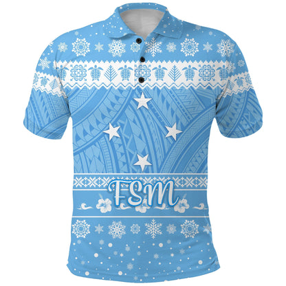 Federated States of Micronesia Christmas Hawaiian Shirt Simple Style, Hawaiian Shirt Gift, Christmas Gift