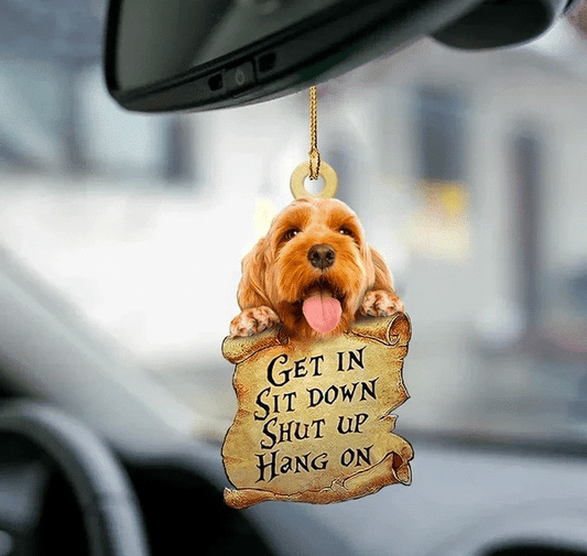 Cockapoo Christmas Ornament, Christmas Gift, Christmas Decoration