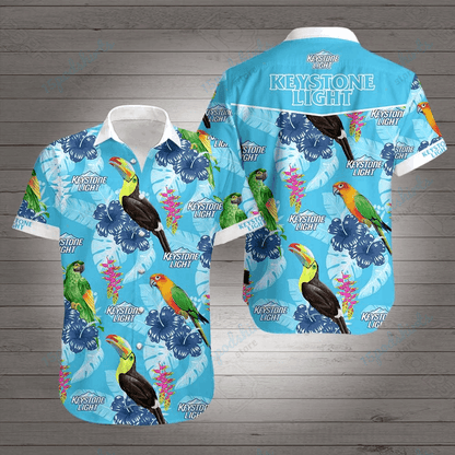Keystore Light Style 4 Hawaiian Aloha Shirt Hawaiian Shorts Beach Short Sleeve, Hawaiian Shirt Gift, Christmas Gift