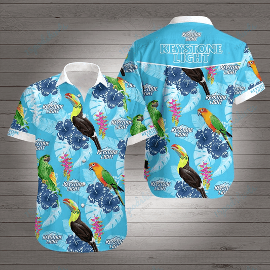 Keystore Light Style 4 Hawaiian Aloha Shirt Hawaiian Shorts Beach Short Sleeve, Hawaiian Shirt Gift, Christmas Gift