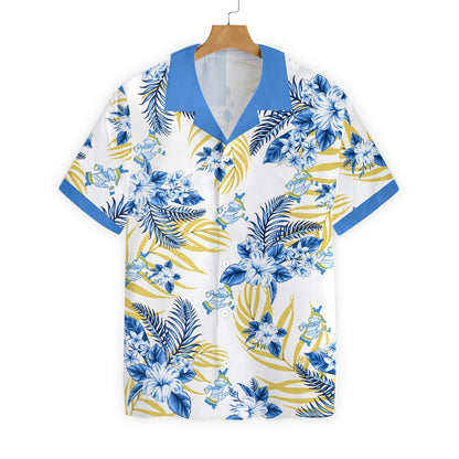 Boston Proud On White Background Pattern Hawaiian Shirt, Hawaiian For Gift