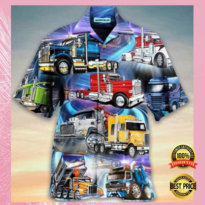 Trucks Hawaiian Shirt, Hawaiian Shirt Gift, Christmas Gift