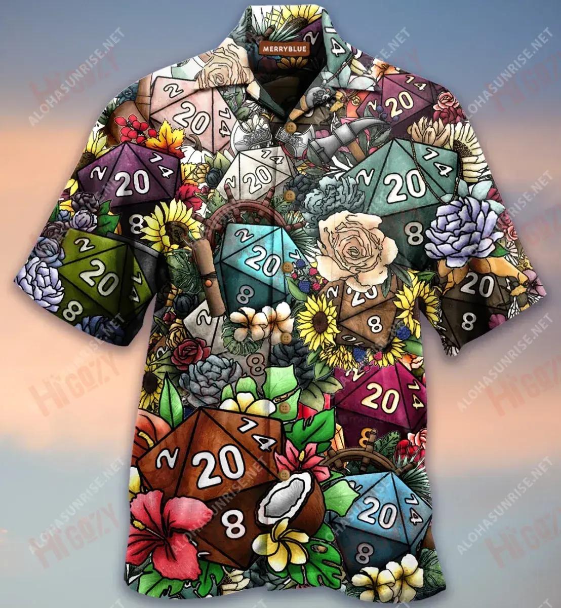 Luck Is In Small Things Unisex Hawaiian Shirt Ocean Short Sleeve Vintage Hawaiian Shirts Hawaiian Shirts For Women, Hawaiian Shirt Gift, Christmas Gift