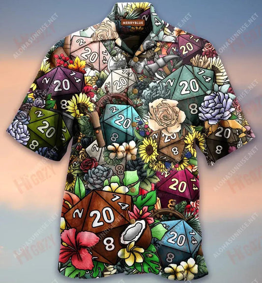 Luck Is In Small Things Unisex Hawaiian Shirt Ocean Short Sleeve Vintage Hawaiian Shirts Hawaiian Shirts For Women, Hawaiian Shirt Gift, Christmas Gift