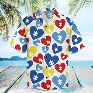 Amazing Autism Hawaiian Shirt Summer, Hawaiian Shirt Christmas Gift