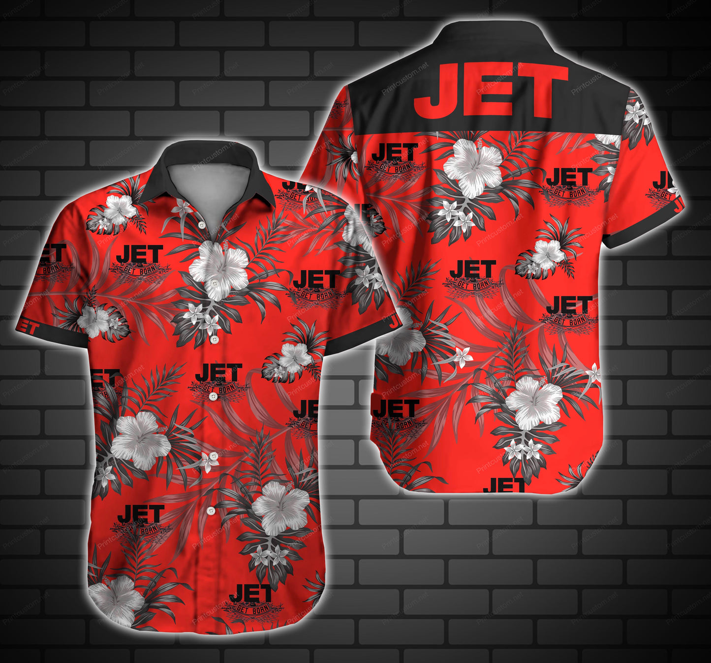 Jet Hawaiian Shirt 3D, Hawaiian Shirt Gift, Christmas Gift