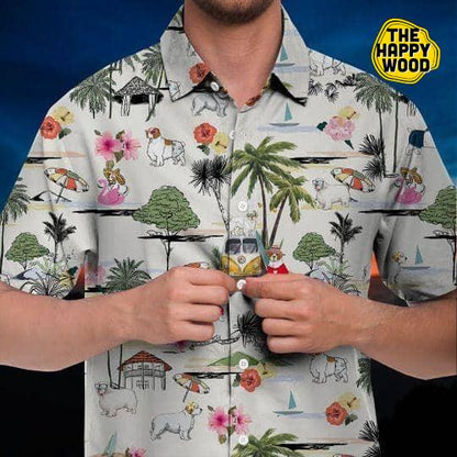 Clumber Spaniel Hawaiian Shirt Hawaiian Shirt Hawaii Beach Retro, Hawaiian Shirt Gift, Christmas Gift