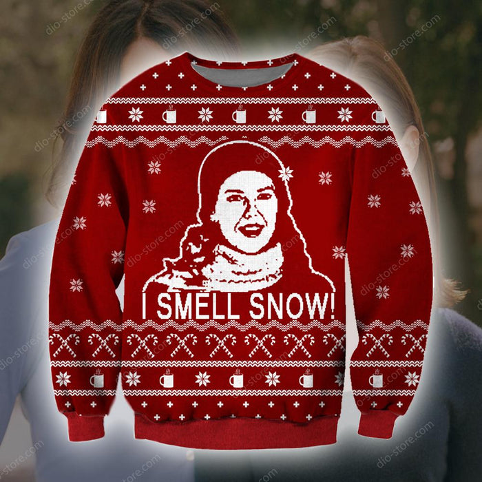 Gilmore Girls Knitting Pattern 3D Print Ugly Christmas Sweater Hoodie All Over Printed, Christmas Ugly Sweater,Christmas Gift,Gift Christmas 2022