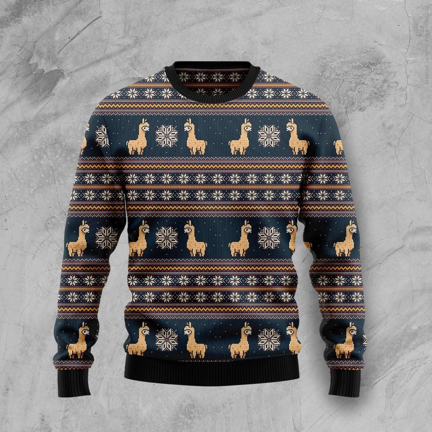 Amazing Llama Ugly Christmas Sweater, Christmas Ugly Sweater, Christmas Gift, Gift Christmas 2024