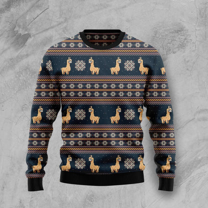 Amazing Llama Ugly Christmas Sweater, Christmas Ugly Sweater, Christmas Gift, Gift Christmas 2024