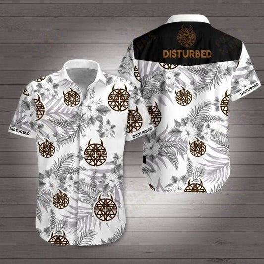 Disturbed Hawaiian Shirt, Hawaiian Shirt Gift, Christmas Gift