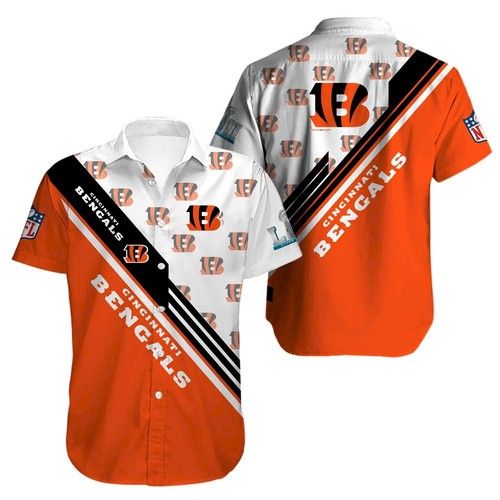 Cincinnati Bengals Hawaiian Shirt, Hawaiian Shirt Gift, Christmas Gift