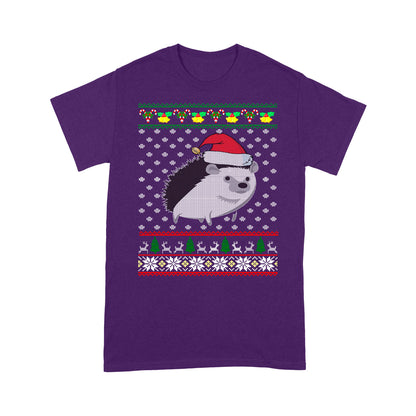 Frohe Weihnachten Lustige Igel Hässliche Weihnachten Geschenk T-Shirt Geschenk Für Weihnachten
