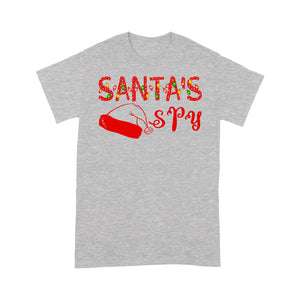 Santa's Spy Funny Christmas Gift - Standard T-shirt  Tee Shirt Gift For Christmas