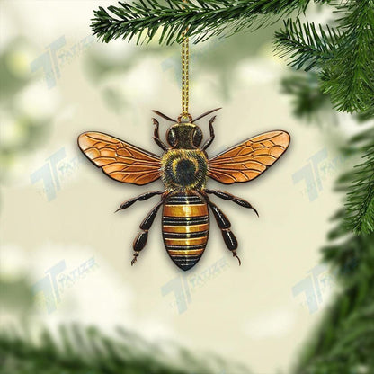 Bee Christmas Ornament, Christmas Ornament Gift, Christmas Gift, Christmas Decoration
