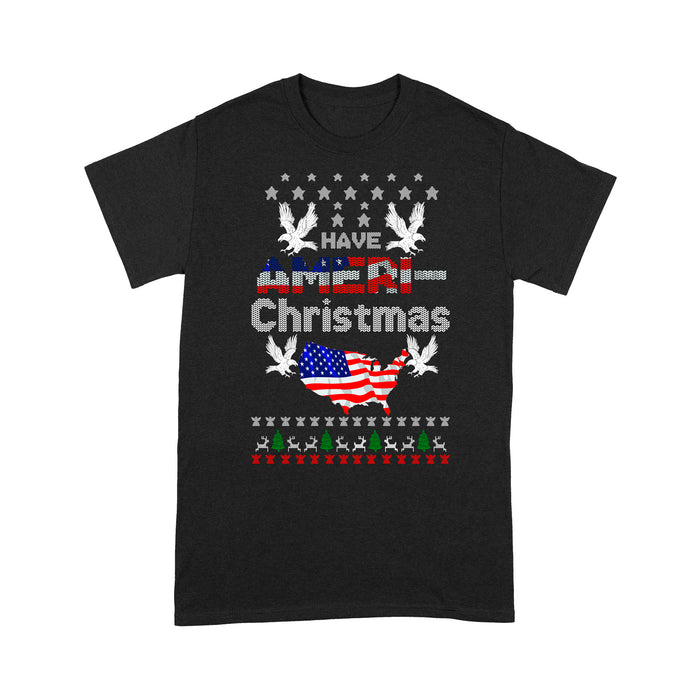 Funny Christmas America Outfit - Have AMERI ChristmasFunny Christmas America Outfit - Have AMERI ChristmasFunny Christmas America Outfit - Have AMERI Christmas  Tee Shirt Gift For Christmas