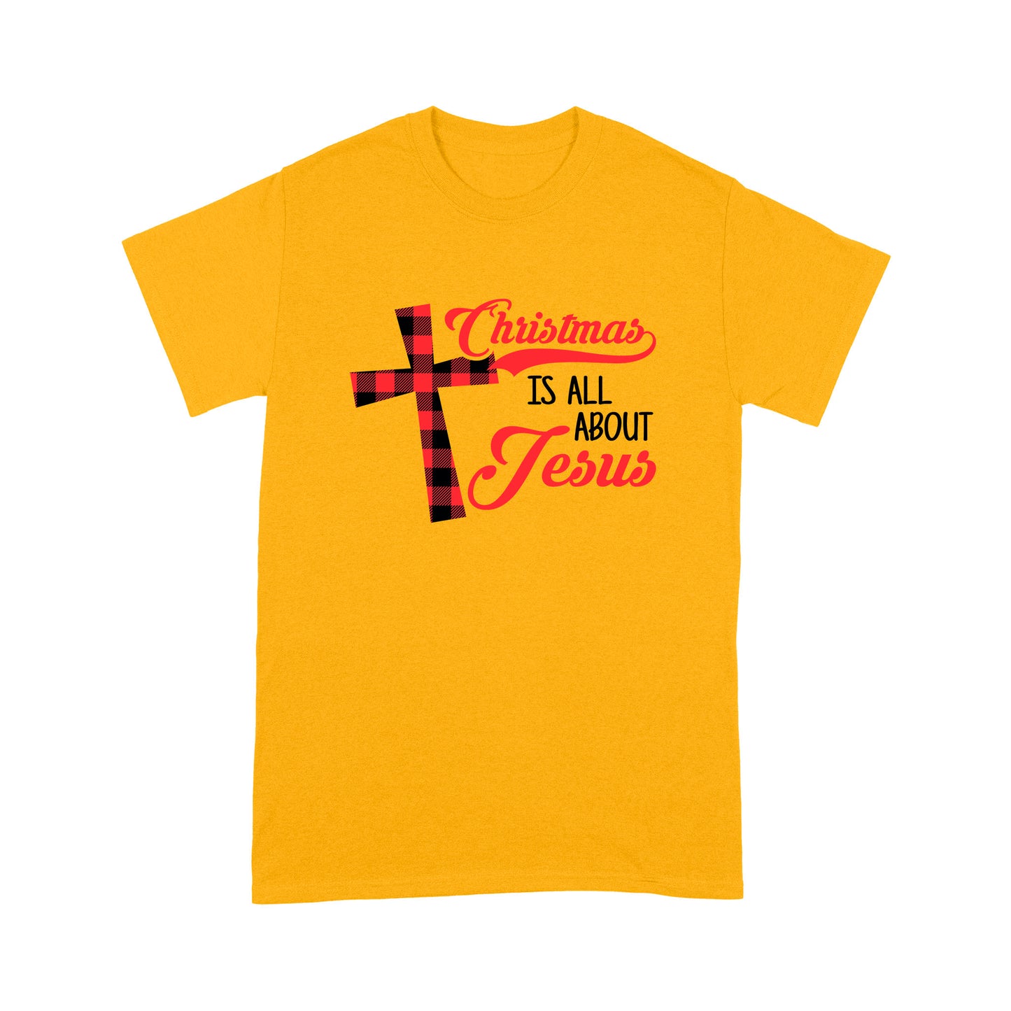 Weihnachten ist alles über Jesus Liebe Christus T-Shirt Geschenk für Weihnachten