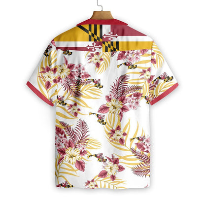 My Forever Love For Maryland Proud Design Hawaiian Shirt, Hawaiian Shirt Gift, Christmas Gift