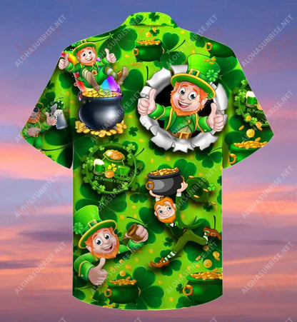 Happy Saint Patrick'S Day Short Hawaiian Shirt Hobbies Aloha Shirt Hawaiian Crazy Shirts Hawaiian Shirts For Women, Hawaiian Shirt Gift, Christmas Gift