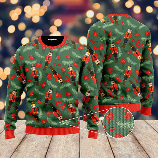 Christmas Nutcrackers Pattern Ugly Christmas Sweater, Christmas Ugly Sweater,Christmas Gift,Gift Christmas 2022