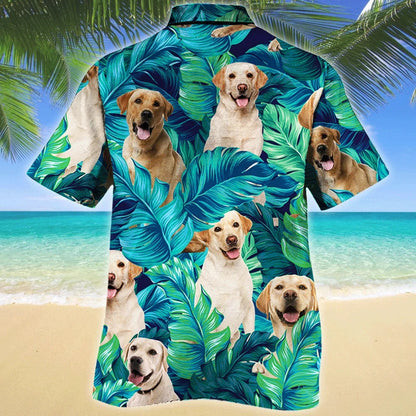 Labrador Retriever Dog Lovers Gift Tropical Forest Hawaiian Shirt, Hawaiian Shirt Gift, Christmas Gift