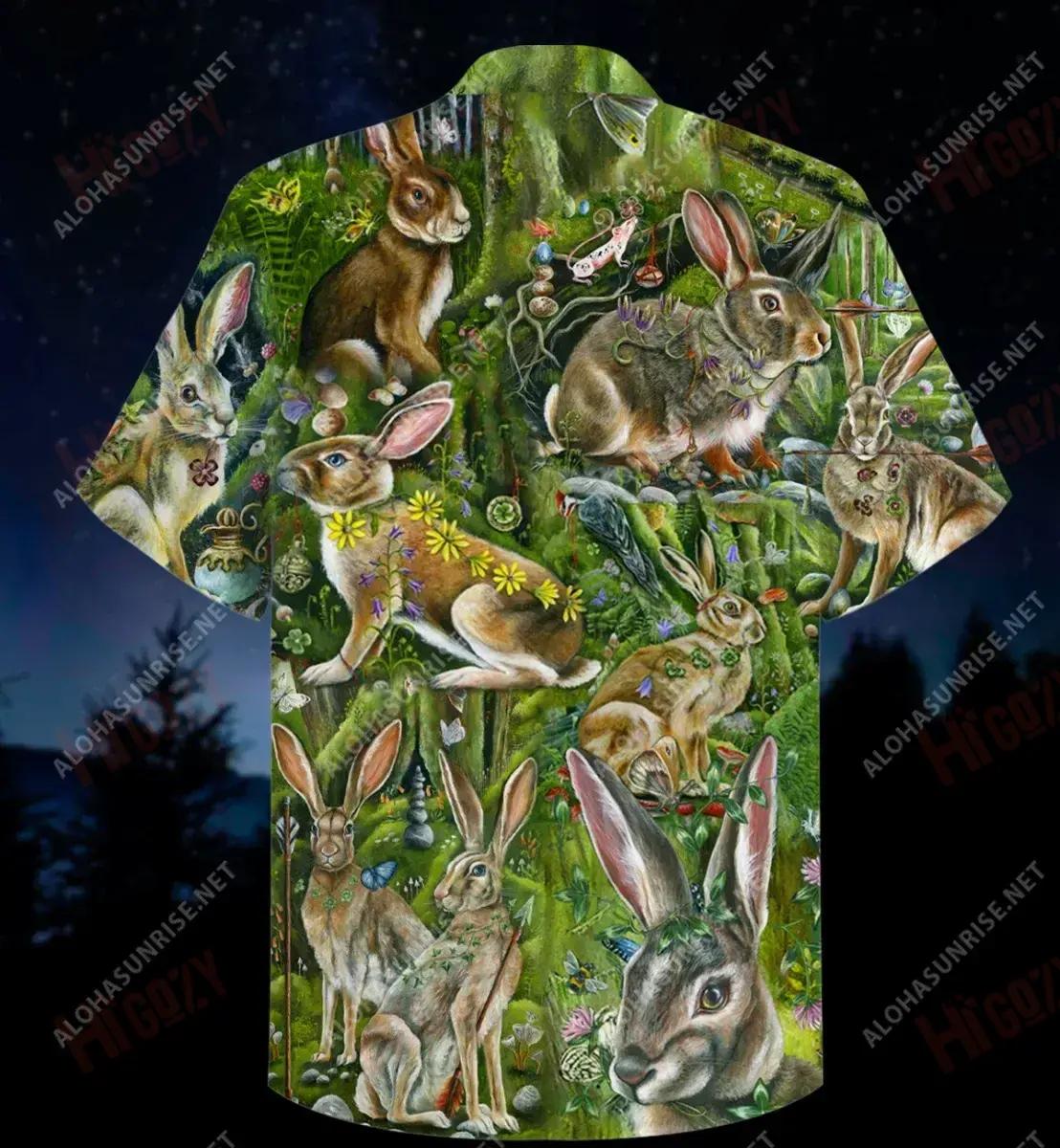 Some Bunny Loves You Short Hawaiian Shirt Summer Tropical Shirts Hawaiian Crazy Shirts Hawaiian Shirts For Men, Hawaiian Shirt Gift, Christmas Gift
