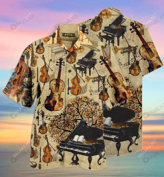 Amazing Classical Music Unisex Hawaiian Shirt, Hawaiian Shirt Gift, Christmas Gift