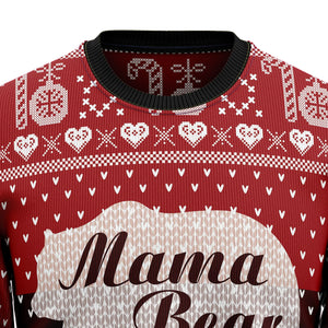 Mama Bear Ugly Christmas Sweater,Christmas Ugly Sweater,Christmas Gift,Gift Christmas 2024