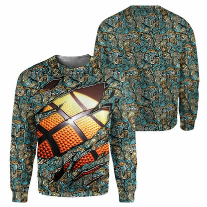 Basketball - 3D All Over Printed Shirt Tshirt Hoodie Apparel