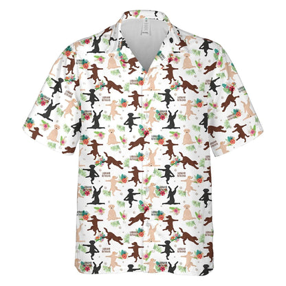 Labrador Retriever Dog Lovers Funny Gift Ideas Pattern Hawaiian Shirt, Hawaiian Shirt Gift, Christmas Gift