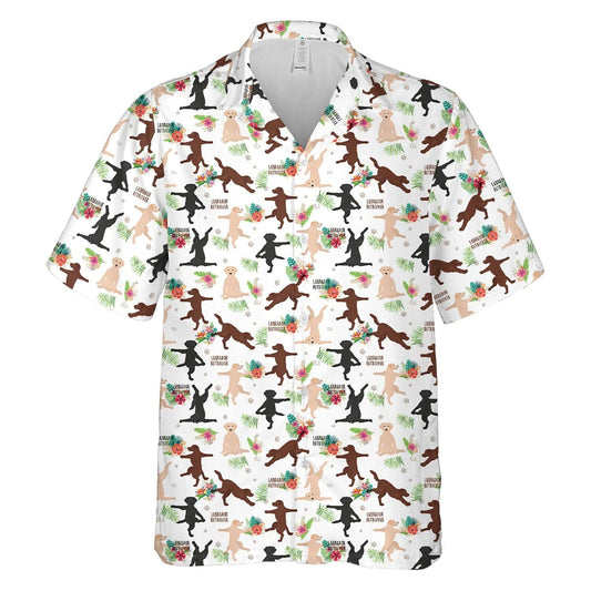 Labrador Retriever Dog Lovers Funny Gift Ideas Pattern Hawaiian Shirt, Hawaiian Shirt Gift, Christmas Gift
