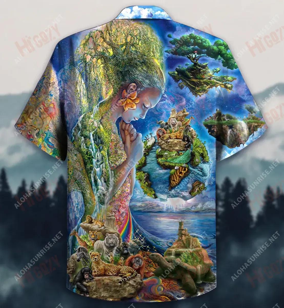Natural Environment Short Hawaiian Shirt Ocean Tropical Shirts Hawaiian Crazy Shirts Hawaiian Shirts For Men, Hawaiian Shirt Gift, Christmas Gift