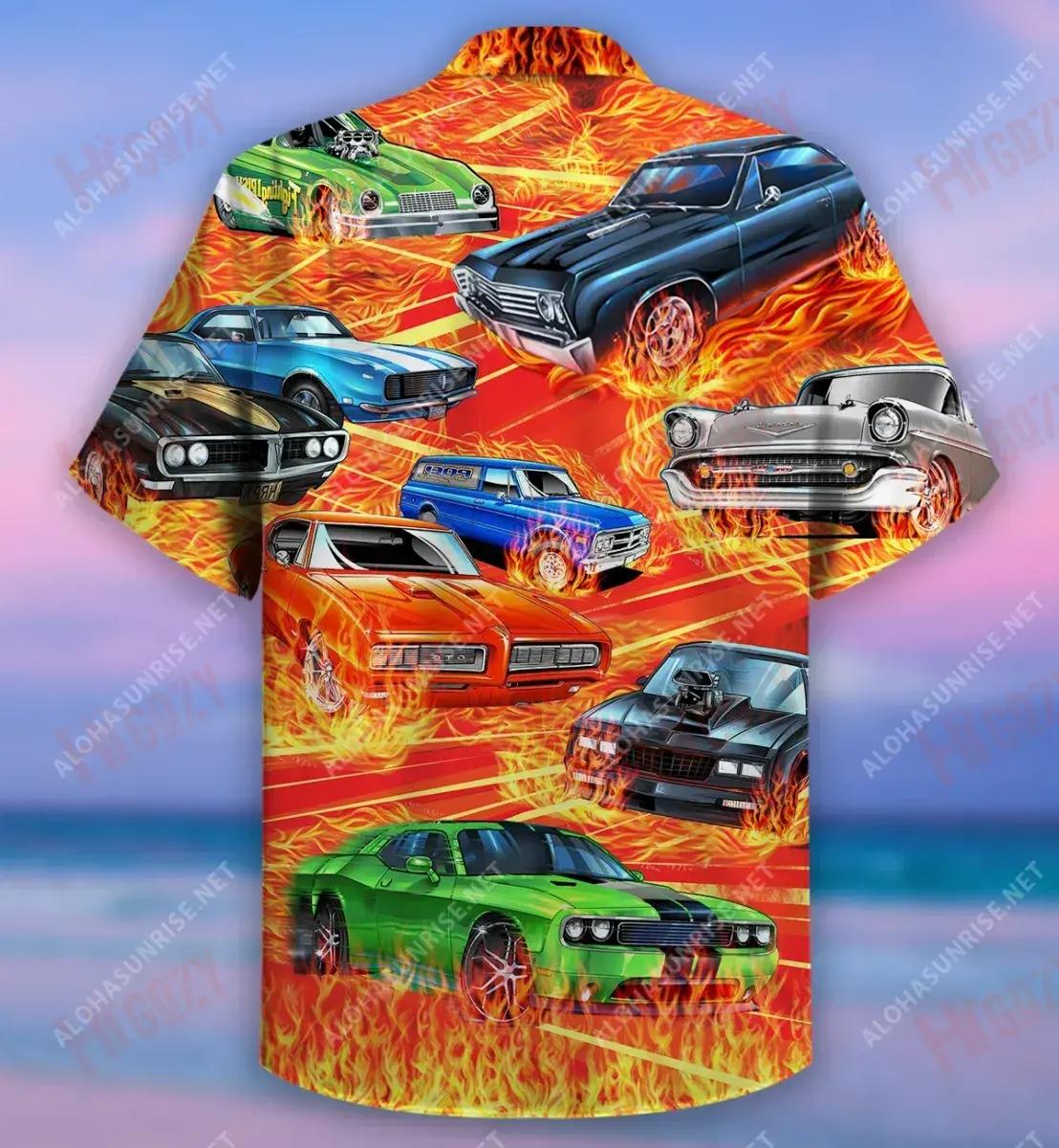 Just One More Car Auto Racing Unisex Hawaiian Shirt Ocean Aloha Shirt Custom Hawaiian Shirts Hawaiian Shirt Pattern, Hawaiian Shirt Gift, Christmas Gift