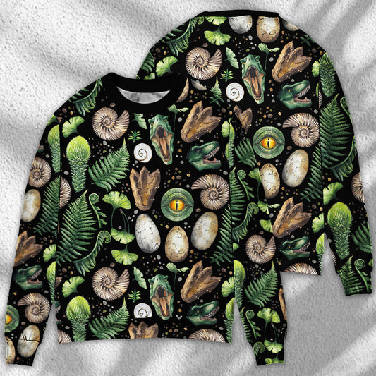 Dinosaur Amazing Pieces Black Style Ugly Christmas Sweater, Christmas Gift, Gift Christmas 2024