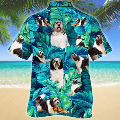 Polish Lowland Sheepdog Dog Gift For Pet Lovers Hawaiian Shirt, Hawaiian Shirt Gift, Christmas Gift