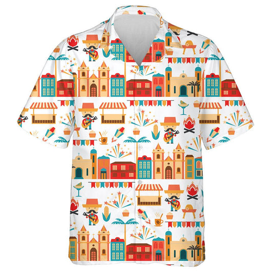 Symbolism Of The Latin American Holiday Illustration Hawaiian Shirt,Hawaiian Shirt Gift, Christmas Gift