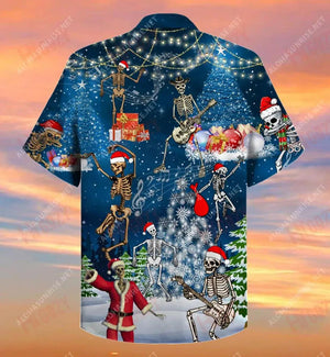 X-Raymas Short Hawaiian Shirt Vacation Short Sleeve Hawaiian Crazy Shirts Hawaiian Shirts For Women, Hawaiian Shirt Gift, Christmas Gift