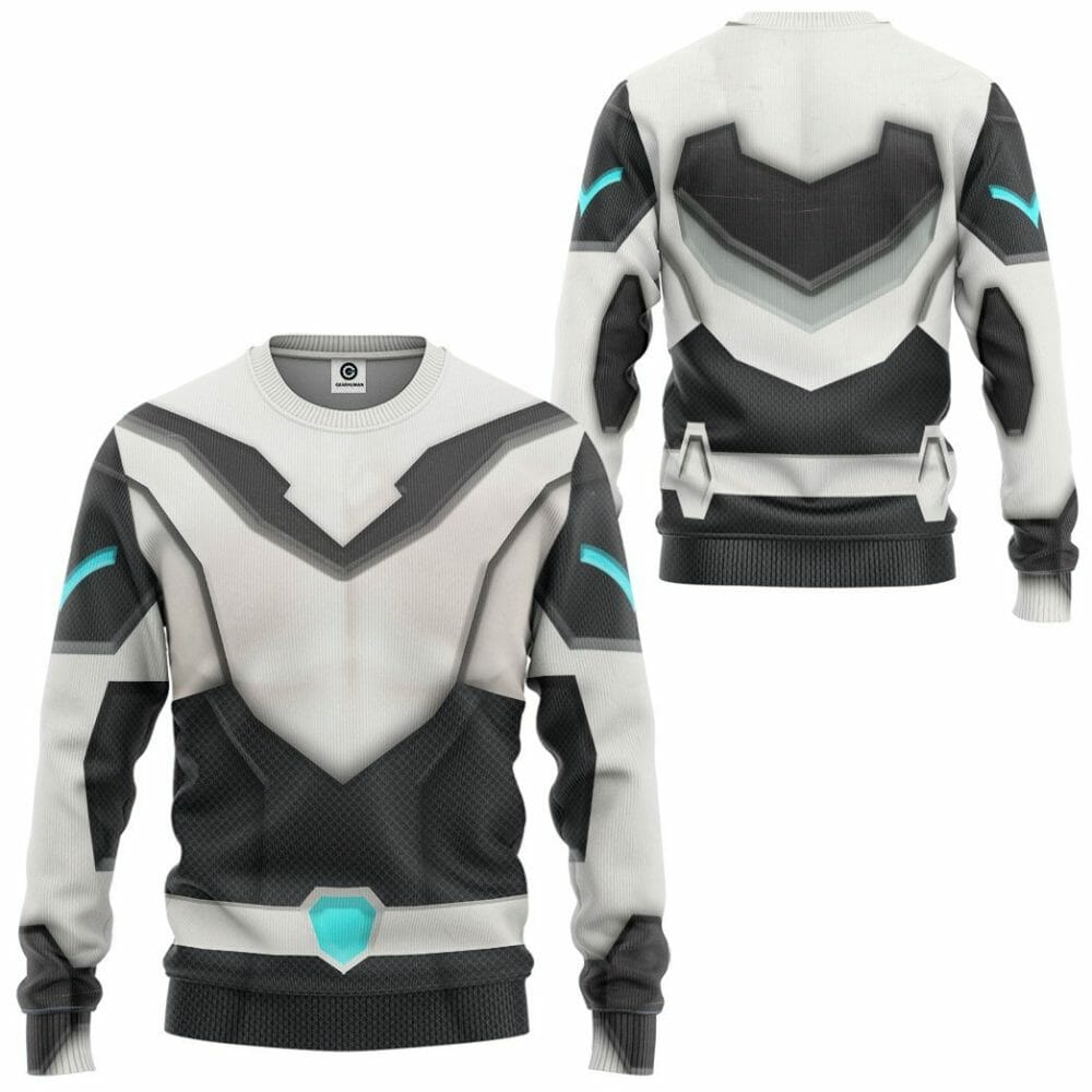 3D Voltron Legendary Defender Shiro Armor Custom Tshirt Hoodie Apparel