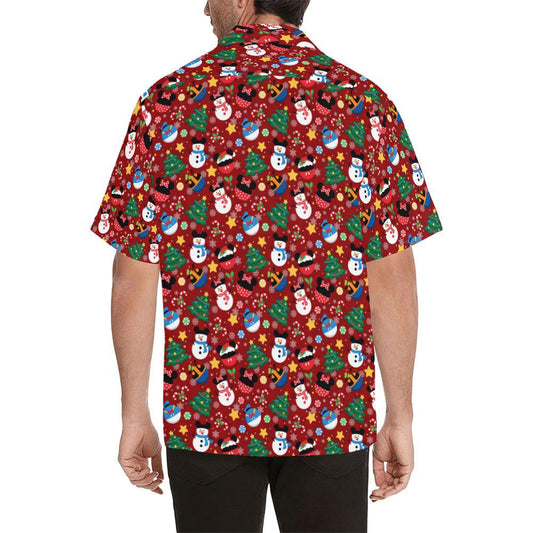 Red Theme Cute Christmas Ornaments Hawaiian Shirt, Hawaiian Shirt Gift, Christmas Gift