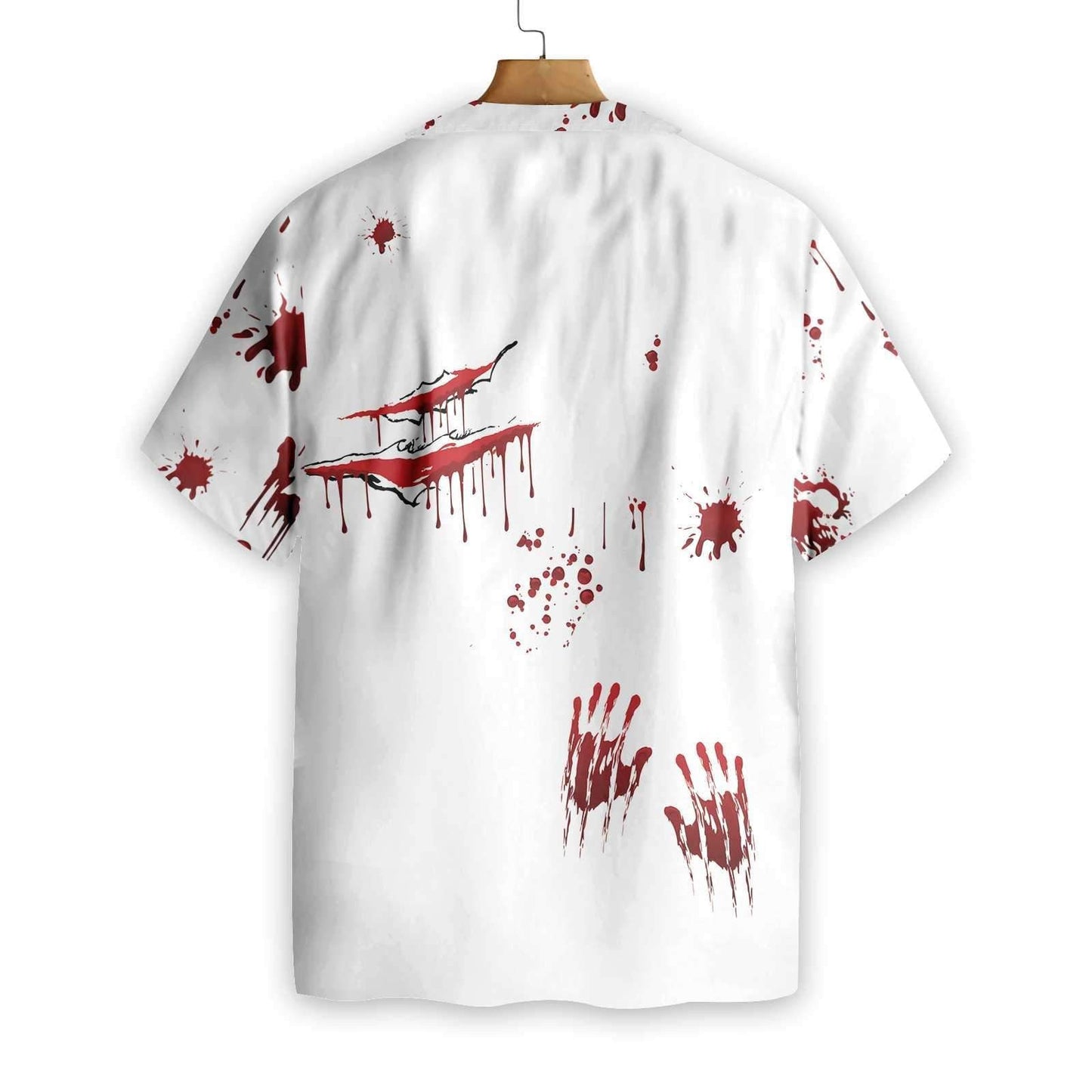 Creepy Ripped Open Rib Cage Organs Dramatic Hawaiian Shirt, Hawaiian Shirt Gift, Christmas Gift