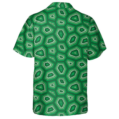 Hand Drawn Doodle Elaborate Turtle Shell Model Hawaiian Shirt, Hawaiian Shirt Gift, Christmas Gift