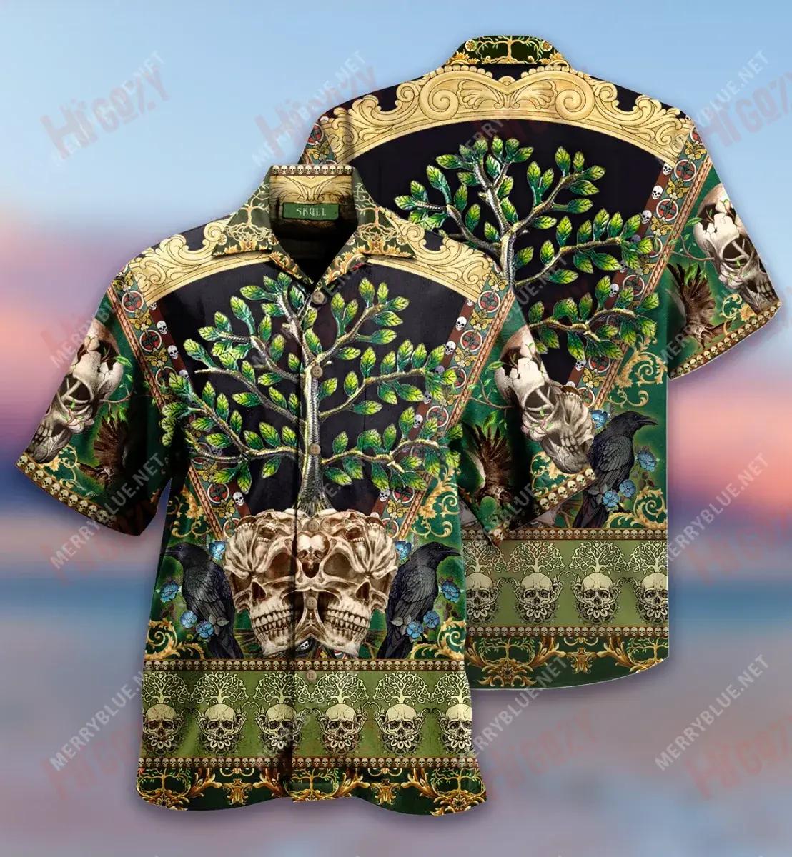 Finding Your Tree Of Life Short Hawaiian Shirt Ocean Hawaiian T Shirts Best Hawaiian Shirts Crazy Shirts Hawaii, Hawaiian Shirt Gift, Christmas Gift