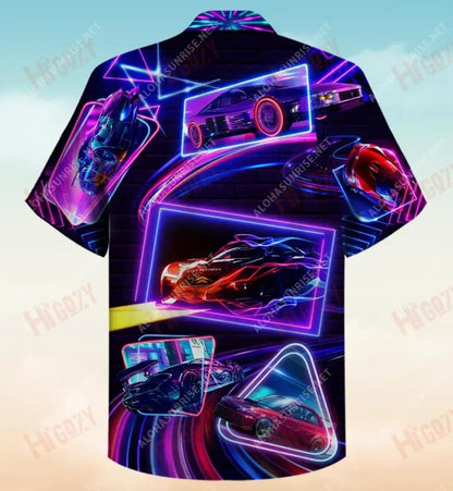 Racing Is My Favorite Season Unisex Hawaiian Shirt Ocean Short Sleeve Custom Hawaiian Shirts Hawaiian Shirt Pattern, Hawaiian Shirt Gift, Christmas Gift