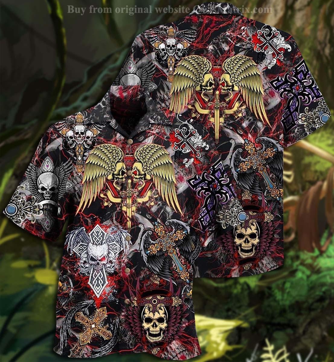 Skull Loves Key Limited - Hawaiian Shirt, Hawaiian Shirt Gift, Christmas Gift