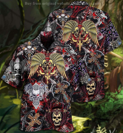 Skull Loves Key Limited - Hawaiian Shirt, Hawaiian Shirt Gift, Christmas Gift