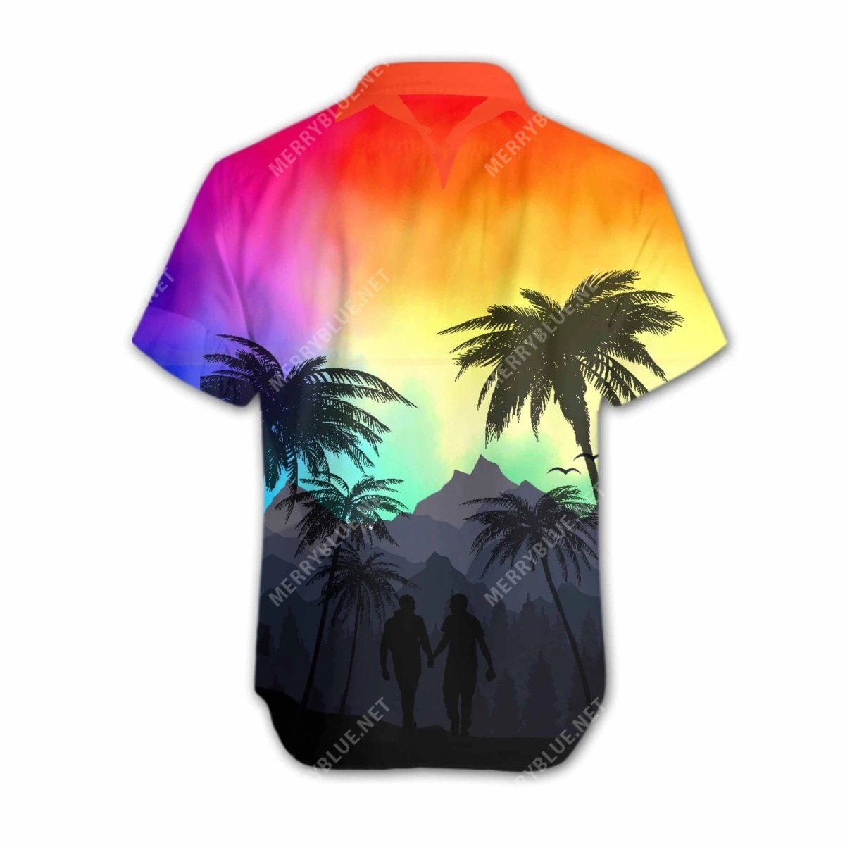 Buy Lgbt Heart Hawaiian Shirt 3D-Hawaiian Shirt Gift, Christmas Gift