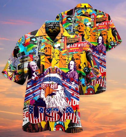 America Proud Forever Hawaiian Shirt, Hawaiian Shirt Gift, Christmas Gift